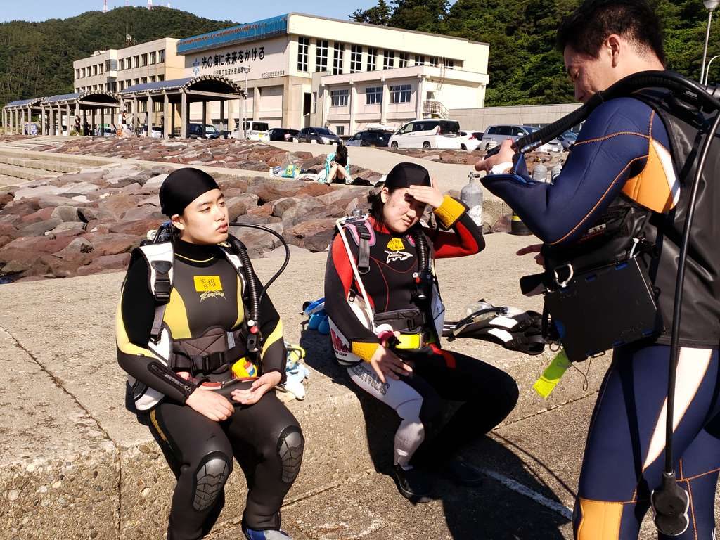 ダイビング実習｜仙台ECOブログ｜仙台ECO動物海洋専門学校